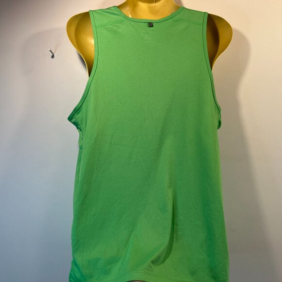 Nike Men's Lime Green Dri-Fit Tank Top - Size Large - Picture 5 of 6